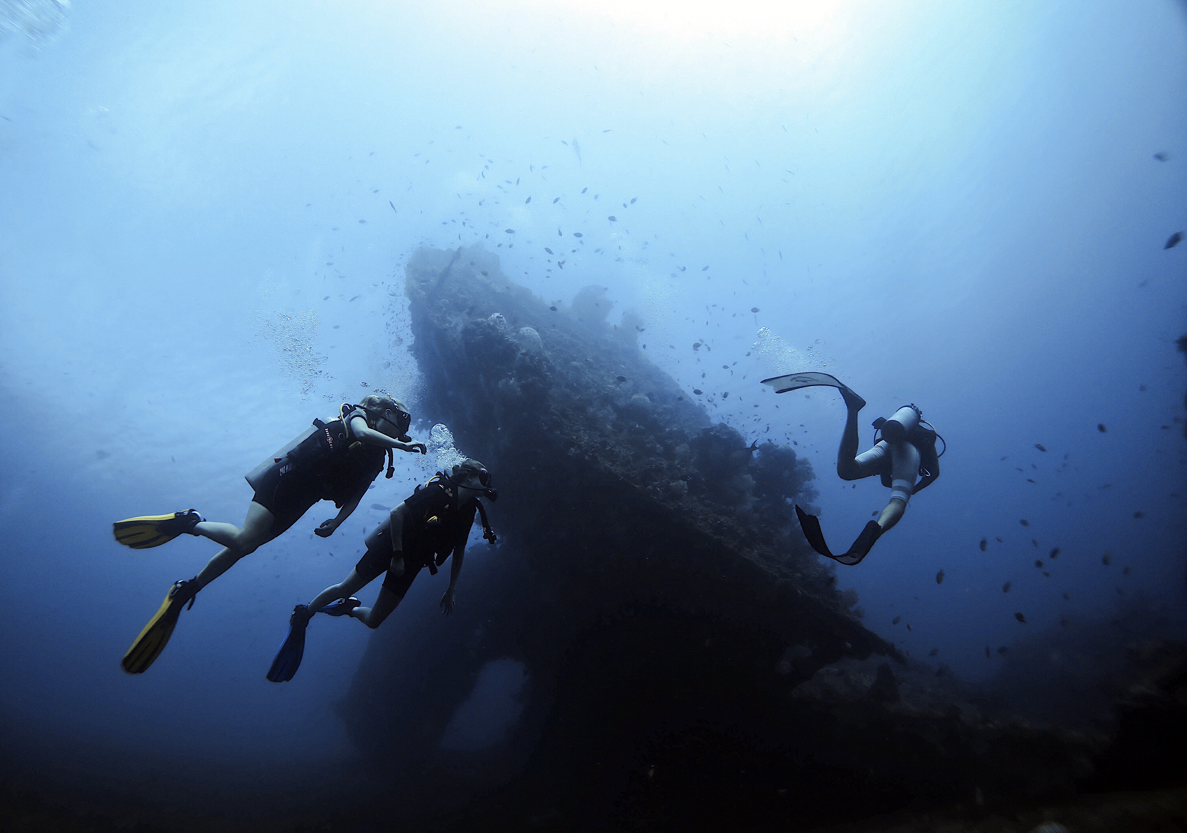 The USAT Liberty shipwreck