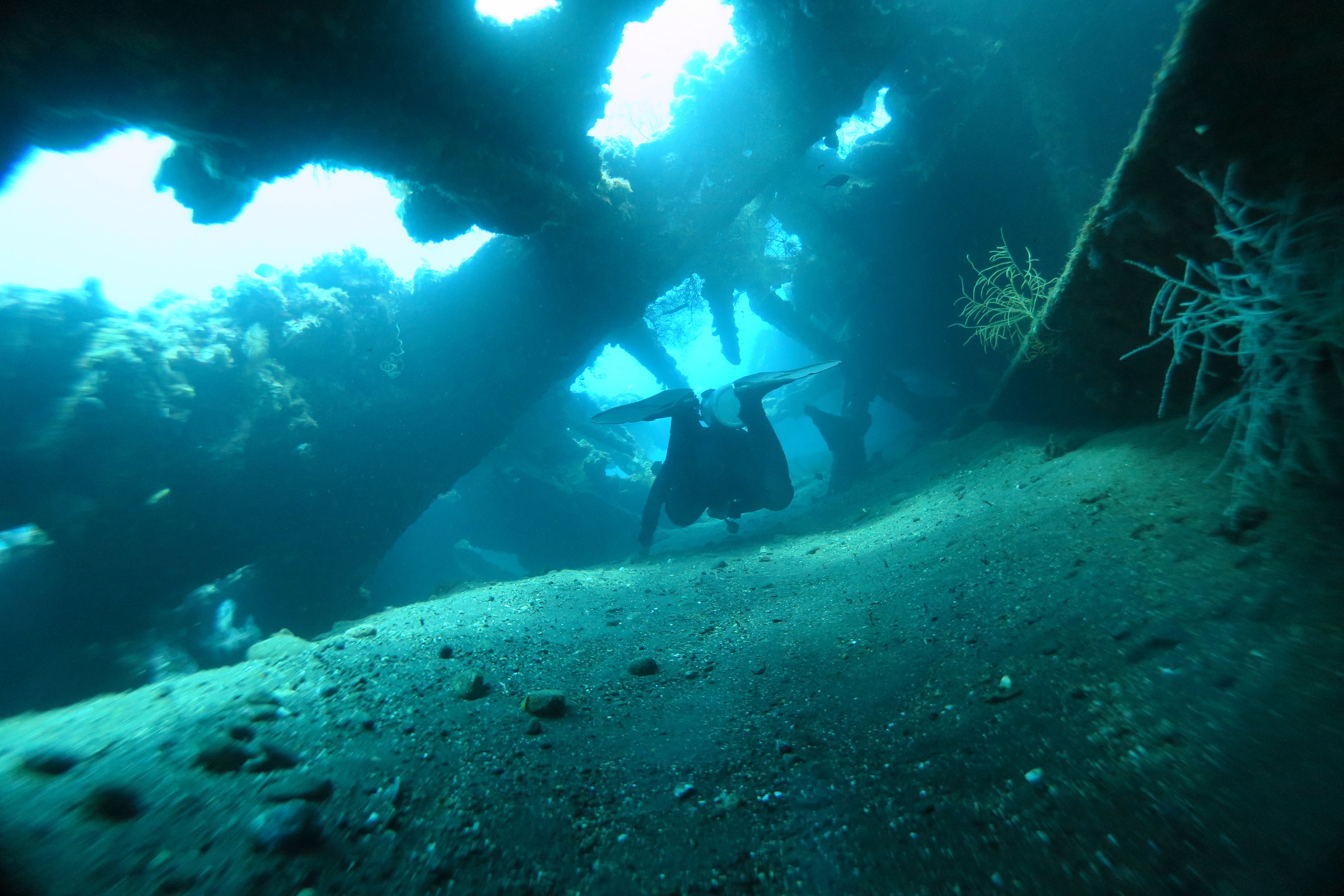 Scuba Diving the USAT Liberty Shipwreck in Tulamben Bali