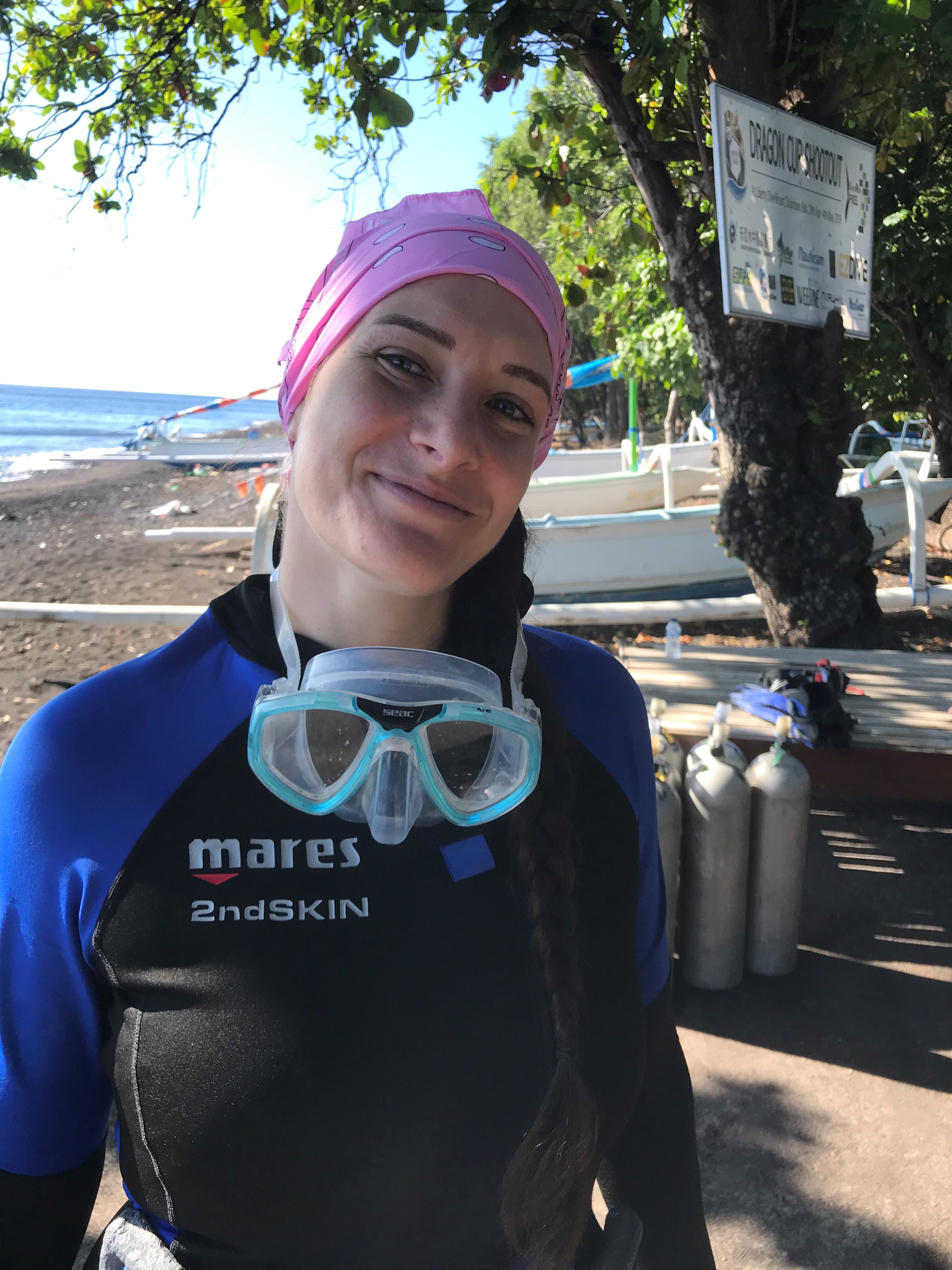 Trainee PADI Divemaster, Iris