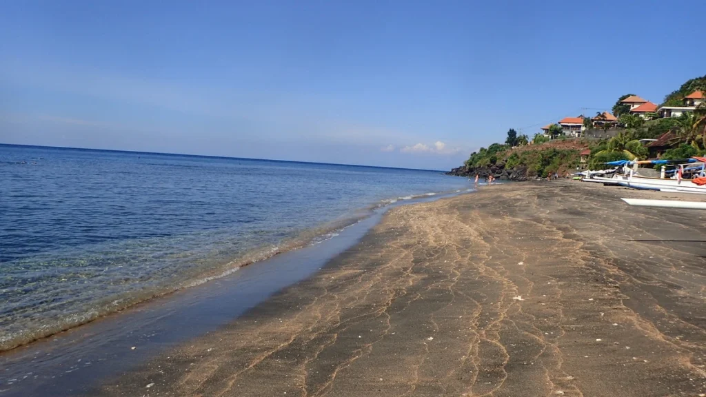 Lipah Beach dive site in Amed, Bali